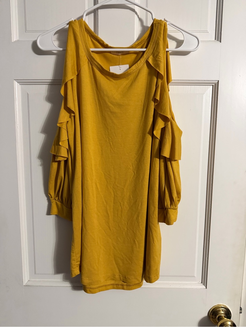 ODDY Mustard Yellow Women's Top